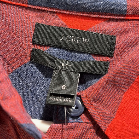 Jcrew Flannel Shirt *NWT* - Picture 2 of 5